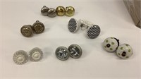 Assorted Drawer Knobs/ Pulls, Metal & Porcelain
