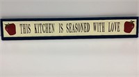 Kitchen Sign 31x5