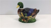 SPODE duck candy dish with lid