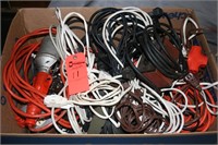Assortment of cords and lights
