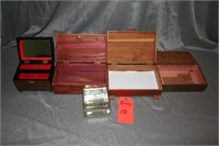 Assortment of boxes