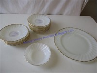 GOLD TRIM DISHES
