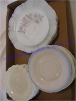 PLATES AND SAUCERS