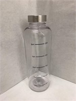 (4x bid) Room Essentials 34oz Plastic Water Bottle