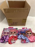 (8x bid) Box Of (12) Assorted LOL Scrunchies