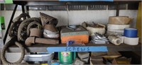 Shelf incl Rope, Tape, Toolbox, & More