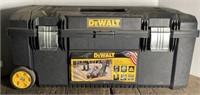 DeWalt Tool Box w/ Wheels Appr 28”x12.5”x12”
