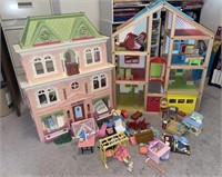 2 KID DOLL HOUSES