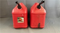 2 Gas Cans 5gal