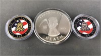 3 Decorative Coins