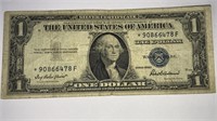 Series 1935 F $1 Bill Blue Seal