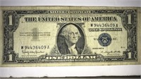 Series 1957 B $1 Bill Blue Seal