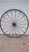 Antique 50” Wagon Wheel