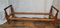 Primitive Rare*Dowel Rope Bed, Made with Hardwood,