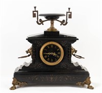 19th Century French Slate Clock