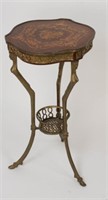 French Inlaid Accent Table