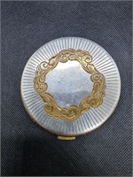 Vintage Compact With Tested Sterling Silver