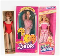 Three Barbie Dolls in Original Boxes