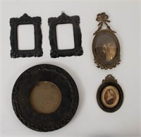 Five Small 19th C. Picture Frames