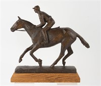 Ltd. Ed. Bronze "Billy Barton" Horse Sculpture