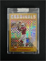 2004 Topps Chrome Larry Fitzgerald XFractor Card
