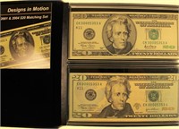 Designs in Motion $20 Note Set