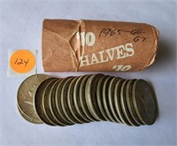 1965-1969 Kennedy Half Dollar Roll