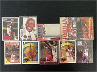 Ten Michael Jordan Sports Cards