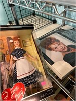 I Love Lucy Barbie and Plaque