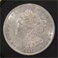 US Coins 1884-O Morgan Silver Dollar Circulated