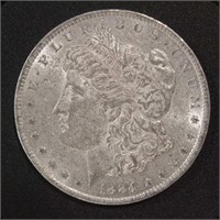 US Coins 1884-O Morgan Silver Dollar Circulated, w