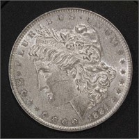 US Coins 1884-O Morgan Silver Dollar Circulated, w