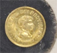 Mexico Coins 1822 1823 Gold Peso, Uncirculated