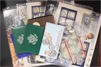 US Coins Remainders Lot Including Silver, 1962 & 1