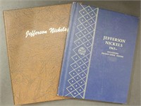 US Coins Jefferson Nickel Collection in 2 albums,