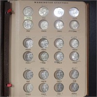 US Coins Washington Quarter Collection,1940-81 wit