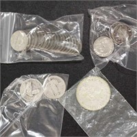 US Coins Small Silver Lot 2 Standing Liberty Quart