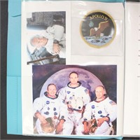 Assorted Apollo 11 memorabilia, including FDCs, me
