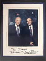 Autographed photo of Buzz Aldrin