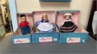 Lot of 3 Madame Alexander Dolls