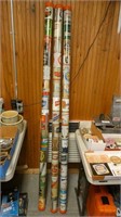 Collectible Beer Cans in 6' Tubes
