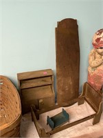 Antique Wooden Doll Furniture