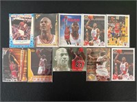 10 Michael Jordan NBA Sports Cards