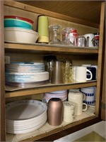 Dishes, glasses, mugs