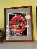 Framed Chesapeake Bay Oysters Poster