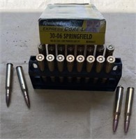 30-06 180 gr Corelokt SP Ammo, 18 pcs, 2 pcs