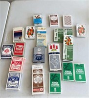 German & US Playing Cards--20 Decks