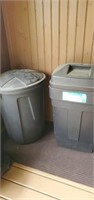 2 Garbage Cans