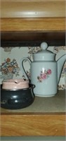 Glasses, Toothpick holder, Tea pot