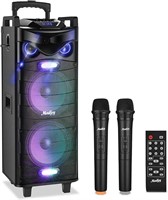 Karaoke Machine Wireless, BT, Remote, Lights